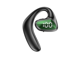 Fones De Ouvido Estéreo De Condução Aérea Com Tela Led, Fones De Ouvido Empresariais, À Prova Dágua Ly Ebike
