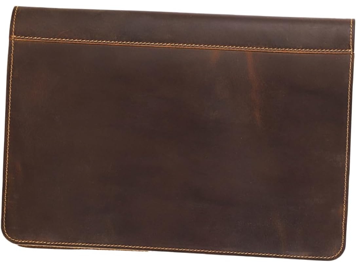 Capa Protetora De Couro Para Laptop Nuobesty, Elegante E Durável, Com Design Sofisticado E Prático.