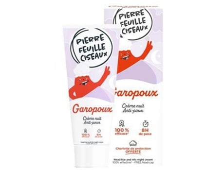 Creme de Noite Antipediculose PIERRE FEUILLE CISEAUX 100 Ml