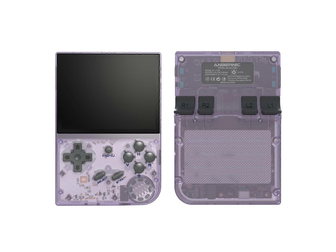 Console De Jogos Retrô Anbernic Rg35xx Com Tela Ips De 3,5 Polegadas E 64 Gb De Armazenamento. Hengjian