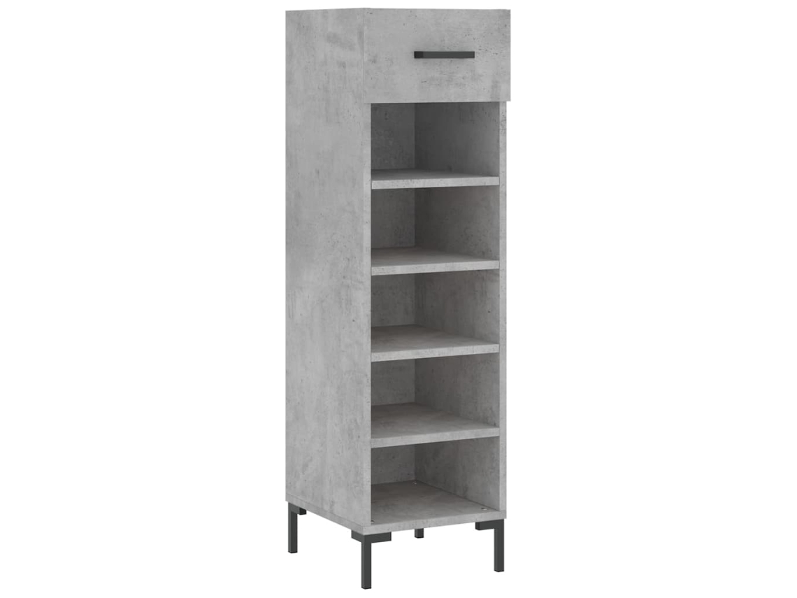 Sapateira Derivados de Madeira Cinzento Cimento MAISON EXCLUSIVE (30x35x105 cm)