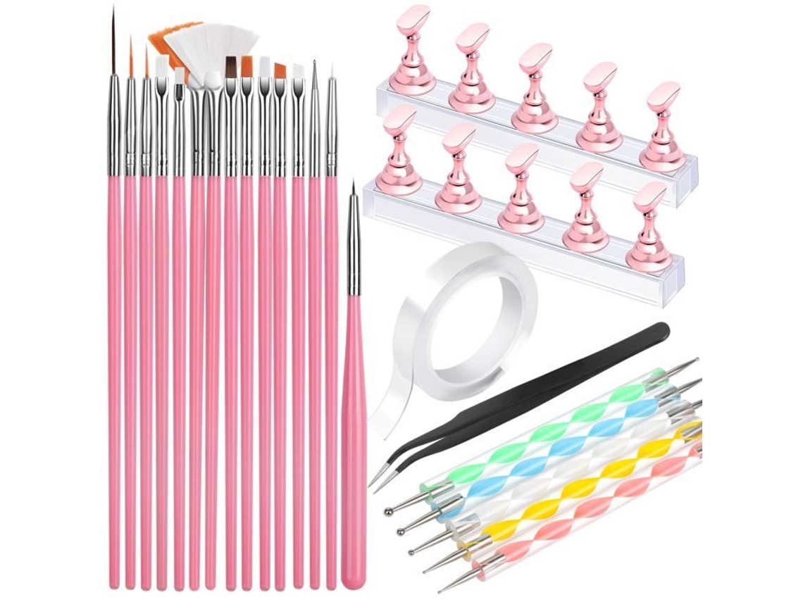 Conjunto Com 15 Canetas Para Nail Art