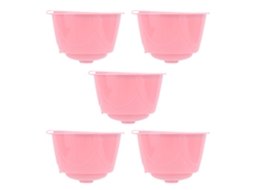 Copo de Cápsula Reutilizável LAXISCREED para Dolce Gusto Rosa