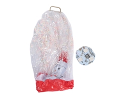 Ats bola Inflável de Natsal com Led Luminosa Resistente À Água Reutilizável Decoração Interior Exterior Boneco de Neve Natsal