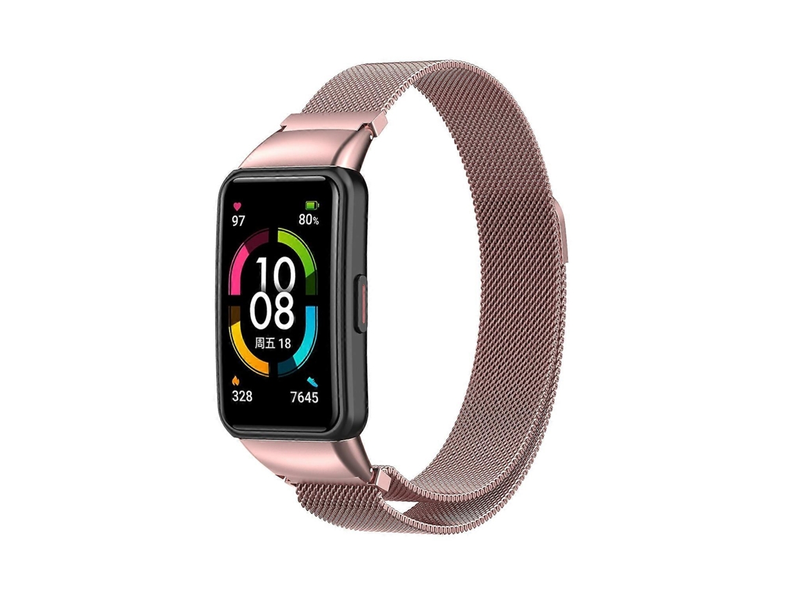 Pulseira De Metal Magnética For Honor Band 7 Milan