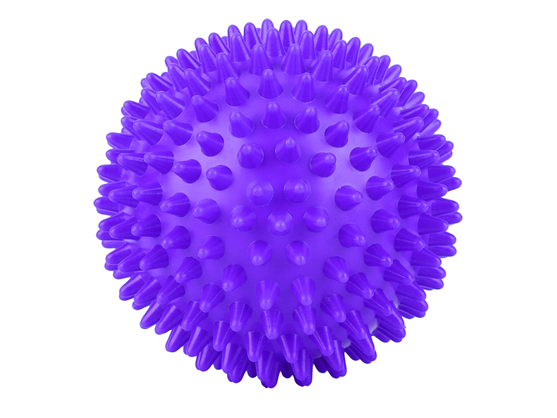 Rodillo de massagem de plástico durável Pelota Espinosa para fitness relaxamento dedos 7.5cm