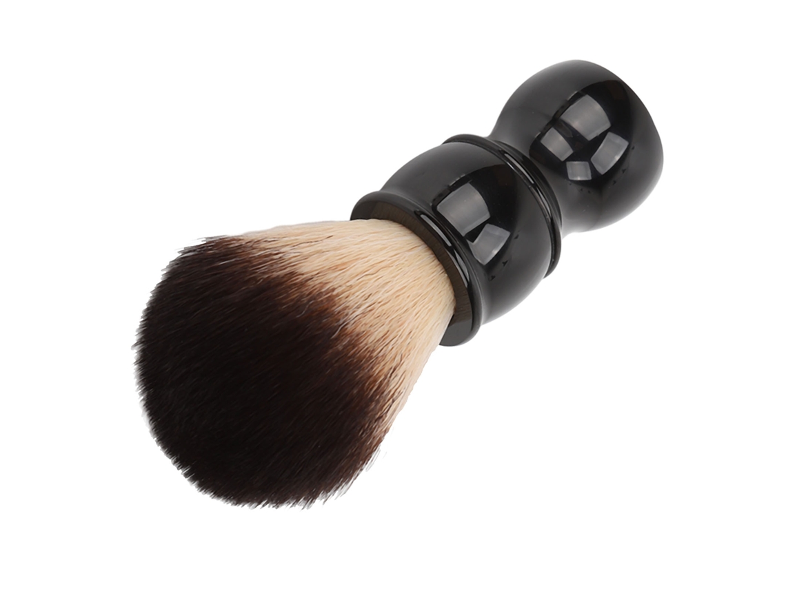 2026 pincel de Barbear Portátil para Homem com Cabo de Resina Ergonômico, Cabelo Suave de Nylon, Ideal para Viagens e Casa