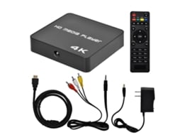 Reprodutor De Mídia Hdmi Tv Digital 4k Quad Core