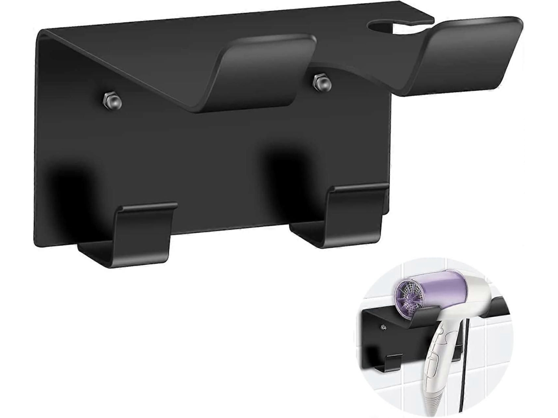 Suporte para Secador de Cabelo, Chapinha com Organizador Cabos, Chapinha, Prateleira D e Armazenamento, Pa GOKOCO