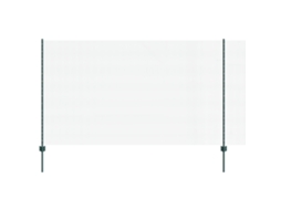 Conjunto 1 Cerca Externa Vidaxl Verde Aço (25 X 1,4 M)