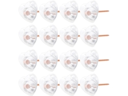 Shineofi Tachinhas Decorativas Em Formato Coração, Metal Feitas E Pp, Caixa Com 100 Unidades, Ideais Para Murais E