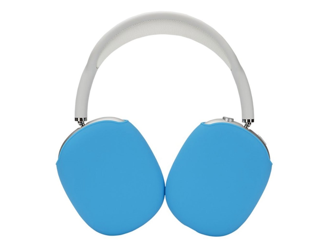 Capa De Silicone Para Airpods Max Azul Celeste Brilvibera