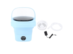 Máquina de Lavar Portátil Mini Dobrável 10L 40W para Roupas Íntimas | S/MARCA