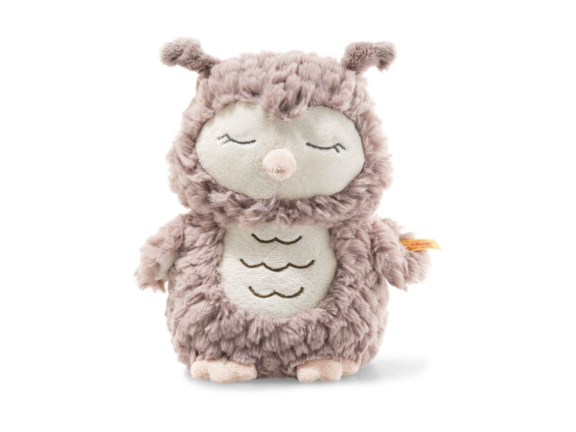 Coruja De Pelúcia Ollie Da Steiff Amiguinho Macio E Aconchegante 23 Cm