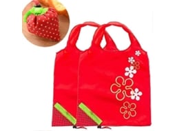 Conjunto de 2 Sacolas de Compras Dobráveis ​​e Reutilizáveis GOKOCO