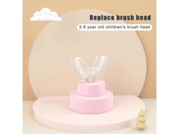 Escova de Dentes Infantil em Formato U para Crianças 2 a 12 Anos, com Limpeza Completa 360°. GOKOCO