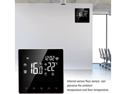 Termostato LCD SFUSHOS com Controle de Voz para Aquecimento Elétrico