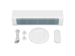 Ventilador de mesa sem pás 3 velocidades USB com controle remoto S/MARCA