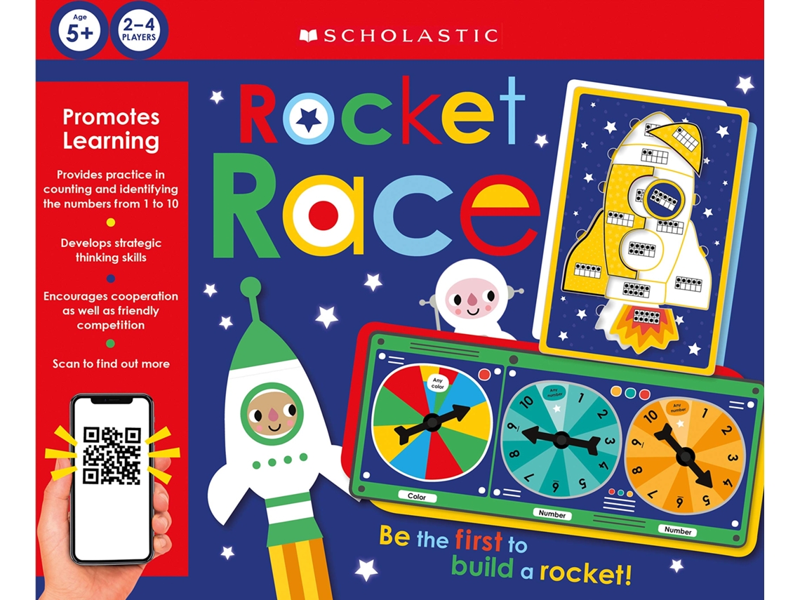 Livro Rocket Race Scholastic Early Learners de Scholastic (Inglês)
