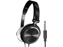 S1 Casque Filaire Estéreo Flexível 3,5 Mm Noir
