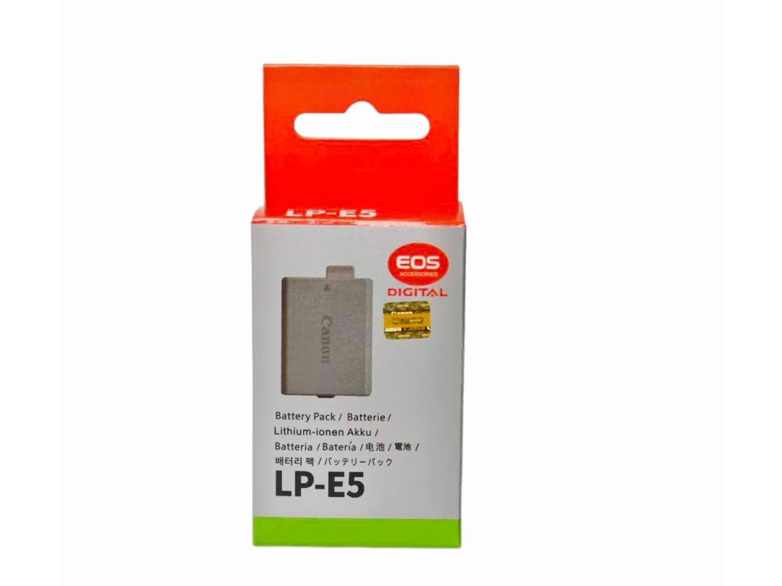 Bateria CANON Lp e5 para Câmeras Eos Dslr