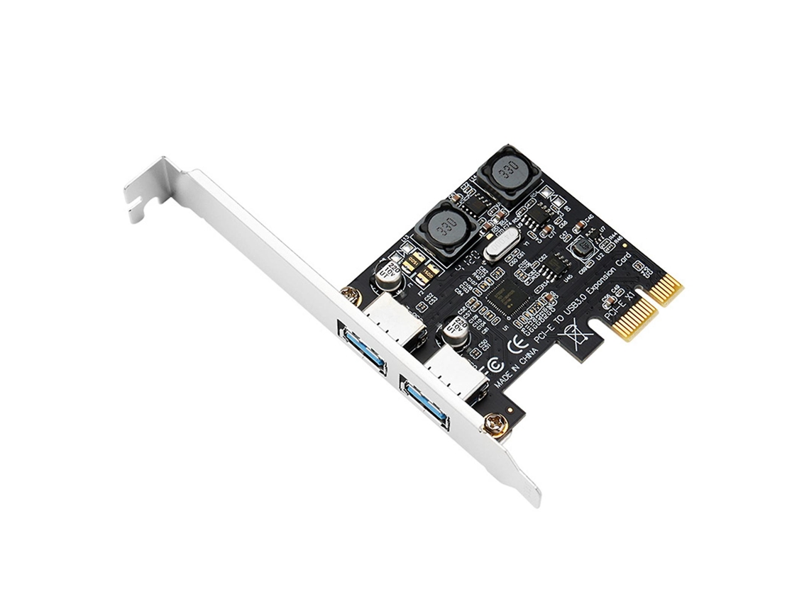 Adaptador Pci-e Para Usb 3.0 4 Portas 5gbps Placa De Expansão Usb 3.0 Pci E Com Alimentação Própria