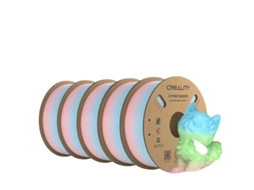 Filamento Para Impressora 3d, Desempenho De Alta Velocidade, Gradiente Multicolorido, Lago Da Primavera 5kg Oem