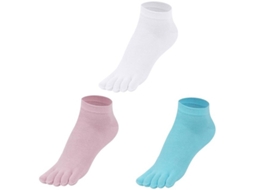 Calçados Para Adolescente - Feminino - 99% Algodão - Calçado Curto - Meia Altura - Calçados Para Adolescente - Cinco Dedos - Design Ergonômico - Calça