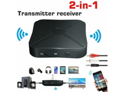 Transmissor E Receptor Bluetooth, Conversor De Áudio Sem Fio Bluetooth 5.0, Adaptador De Áudio Sem Fio 2 Em 1 Para Carro Com Chamadas Em Modo Mãos-liv