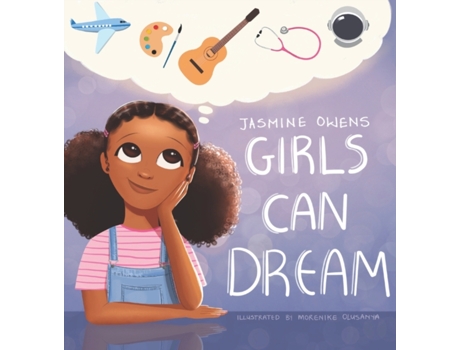Livro Girls Can Dream Jasmine R Owens (Inglês)
