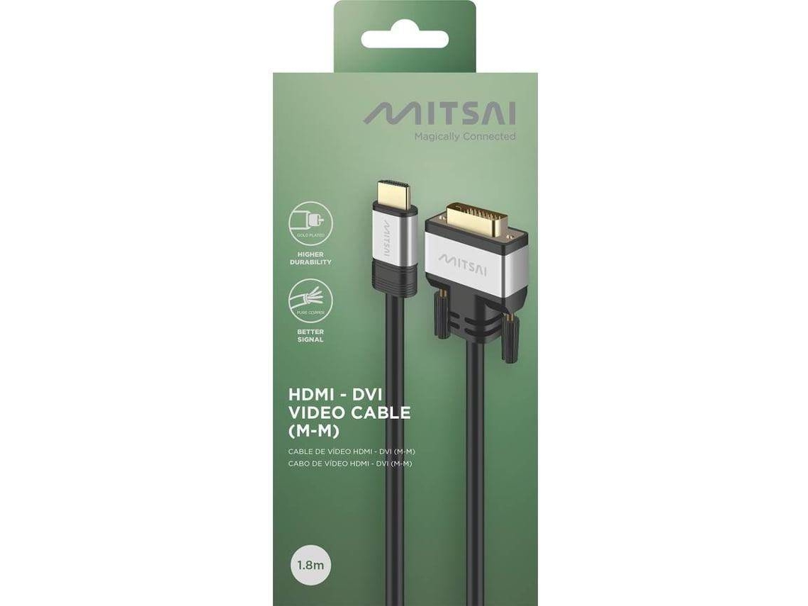 Cabo MITSAI HDMI - DVI-D (Outlet Grade A - 1.8 m)