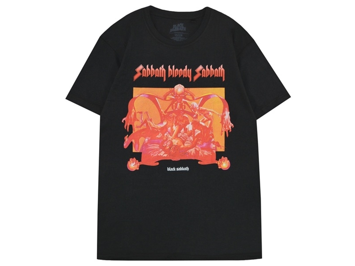 Black Sabbath Sabbath Bloody Sabbath T-shirt Unisex Adults Size:l