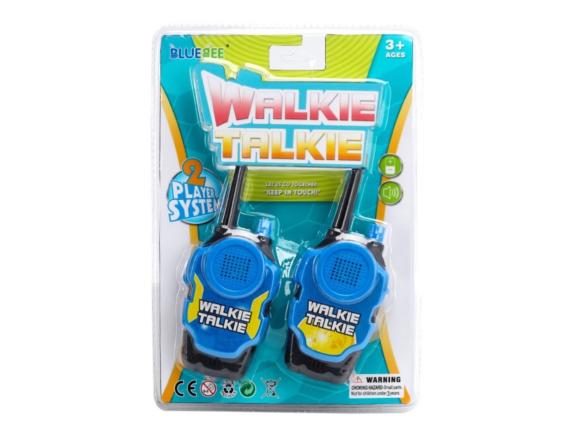Walkie Talkies para Crianças, Rádio com 22 Canais, Brinquedo AQUAFORGE