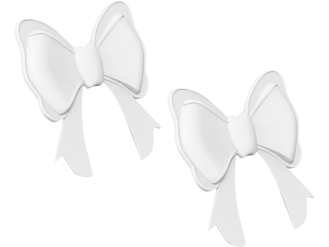 Acessórios Para Fones De Ouvido Elástico Encaixe Laço Decorativo Silicone, Ideal Para Escola, Mulheres, Meninas