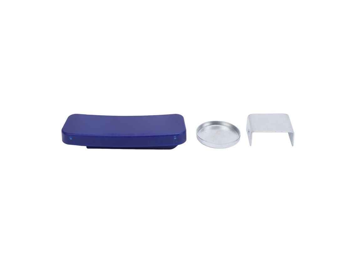 Suporte Magnético Para Giz De Bilhar Com Clip Para Cinto Redondo E Quadrado Acessório De Sinuca Azul