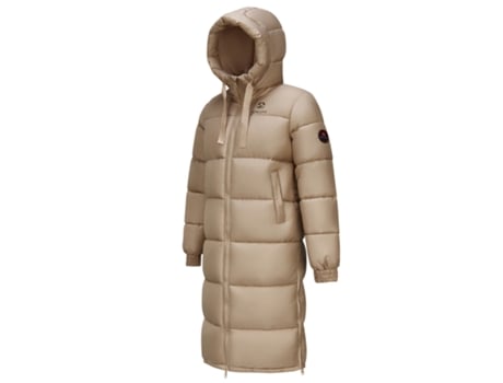 Parka De Mulher Norlund Hareid Poliéster Bege (s)