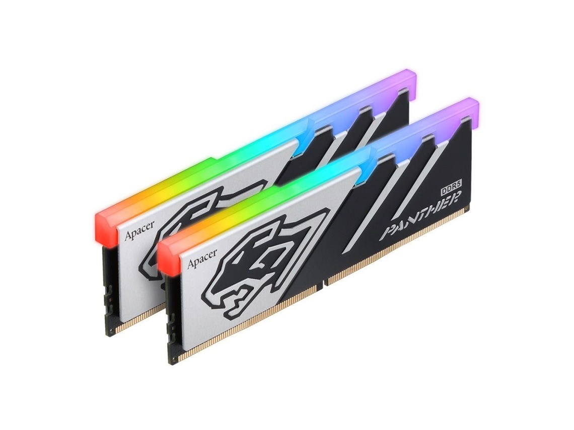 Memória APACER Ddr5 32gb 6000mhz Panther Rgb para Computador com Latência Cl40