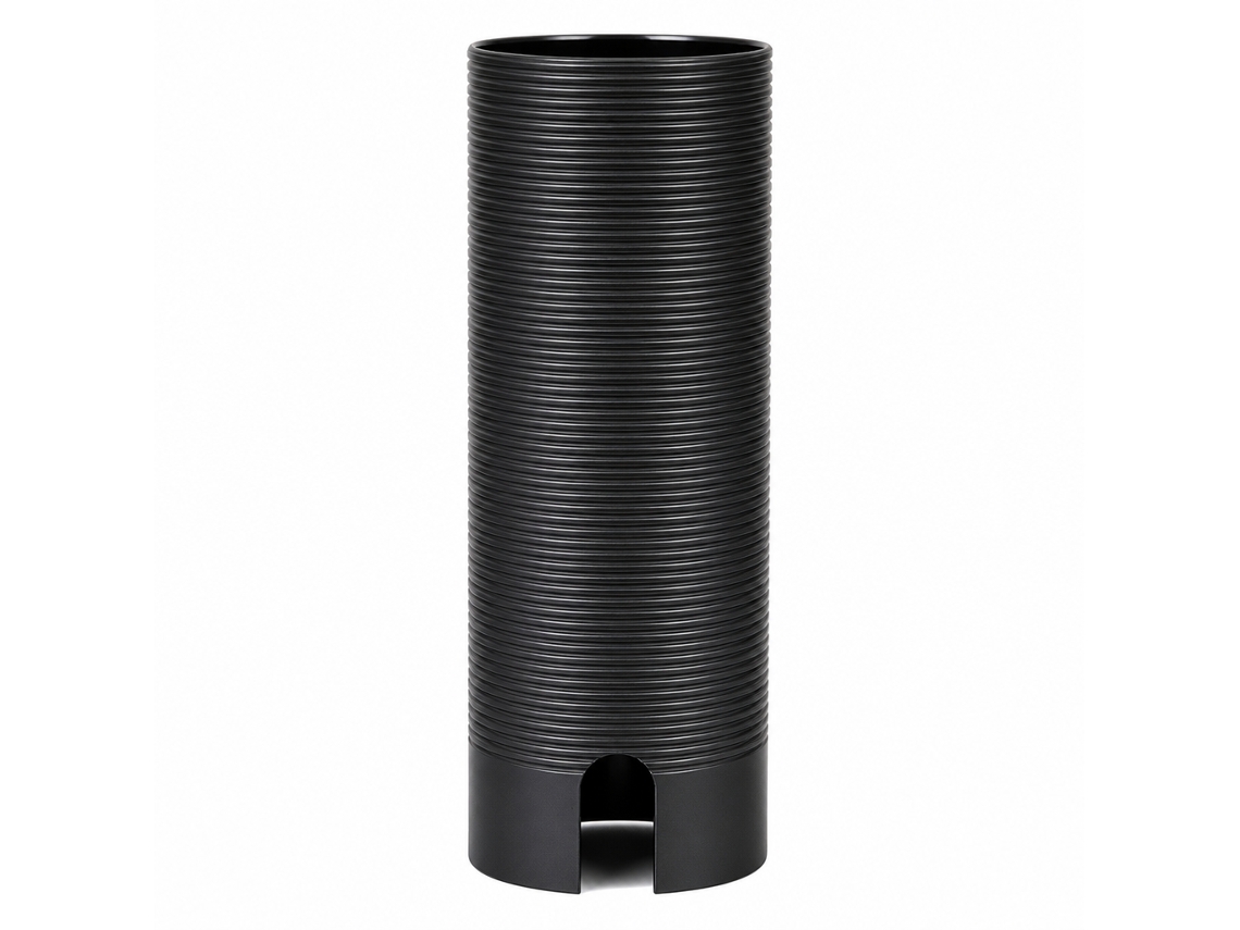 Cilindro POLSKI (Alumínio Preto, deslizamento suave)