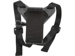 Suporte De Menton Para Casque De Moto, Suporte Léger Antidérapant Para Telefone, Caméra De Sport (noir)