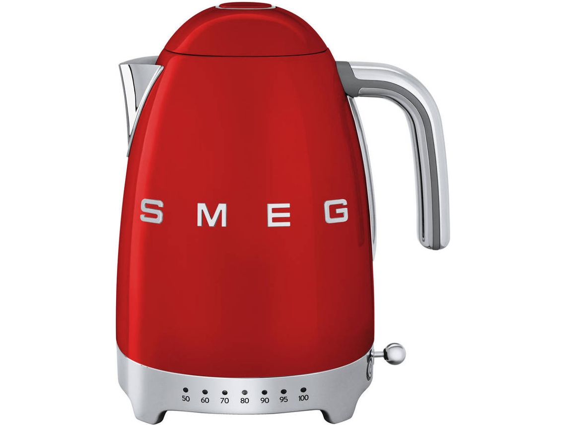 Chaleira SMEG KLF04RDEU (2400 W - 1.7 L) | Worten.pt