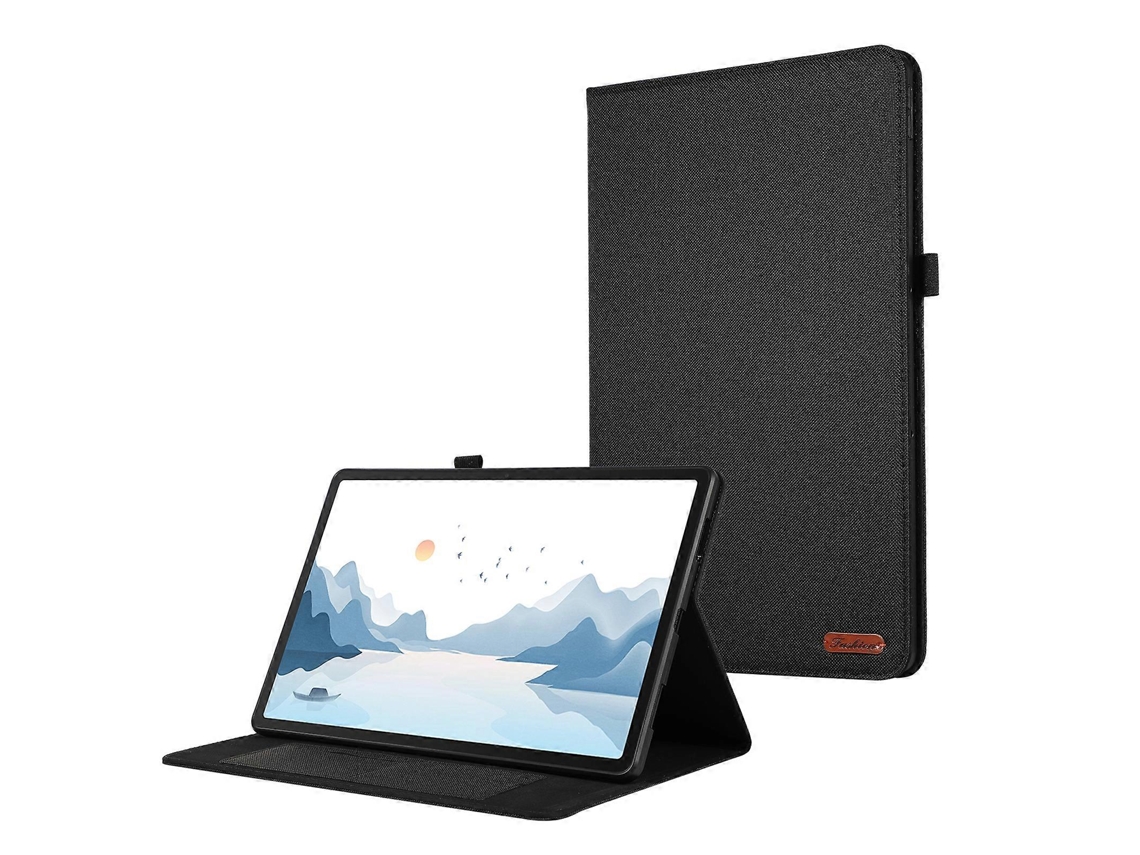 Capa flip horizontal de couro sintético Webake para Lenovo Tab P12 (tecido TPU)