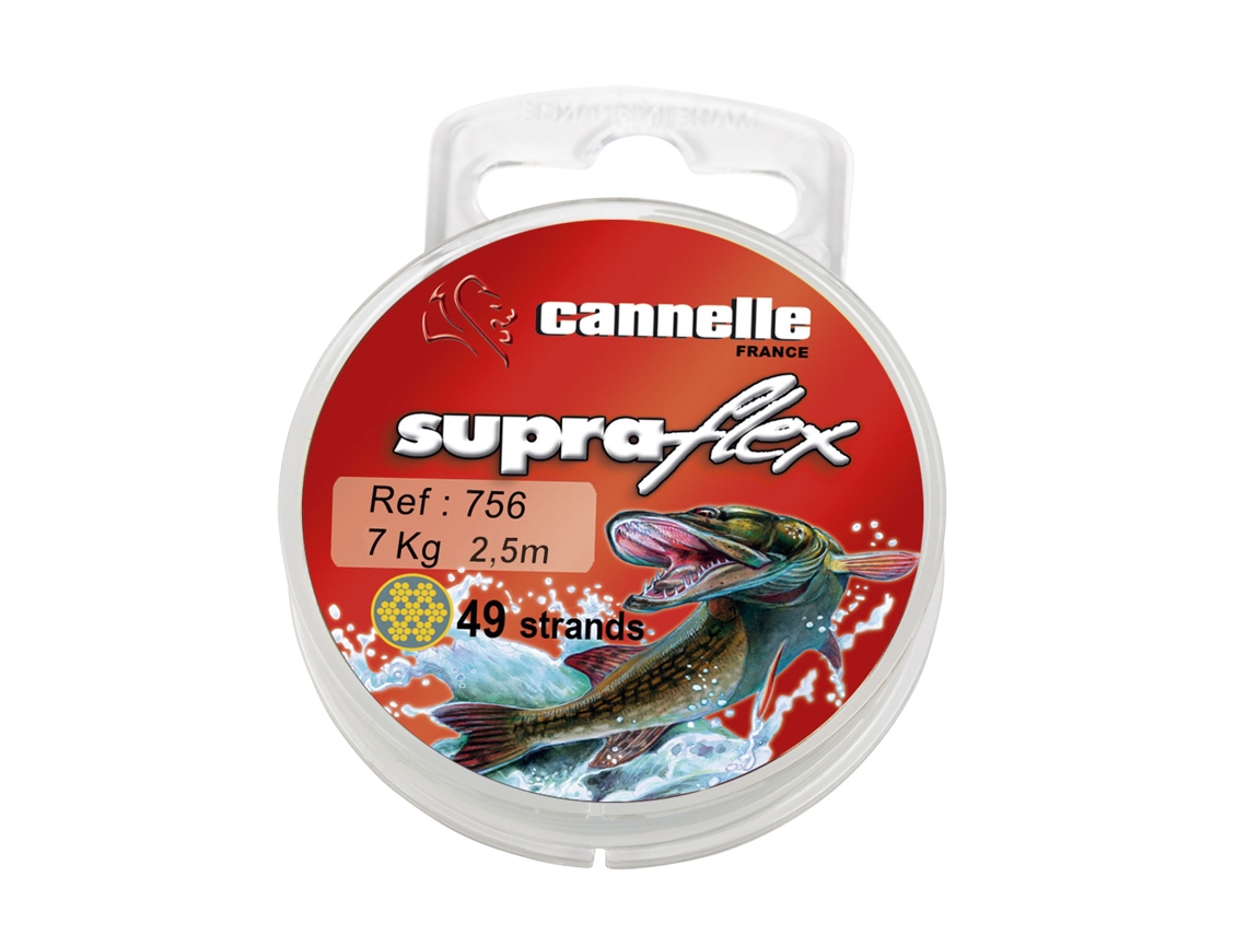 Bobina de aço VMC Supraflex 2.5m 9kg