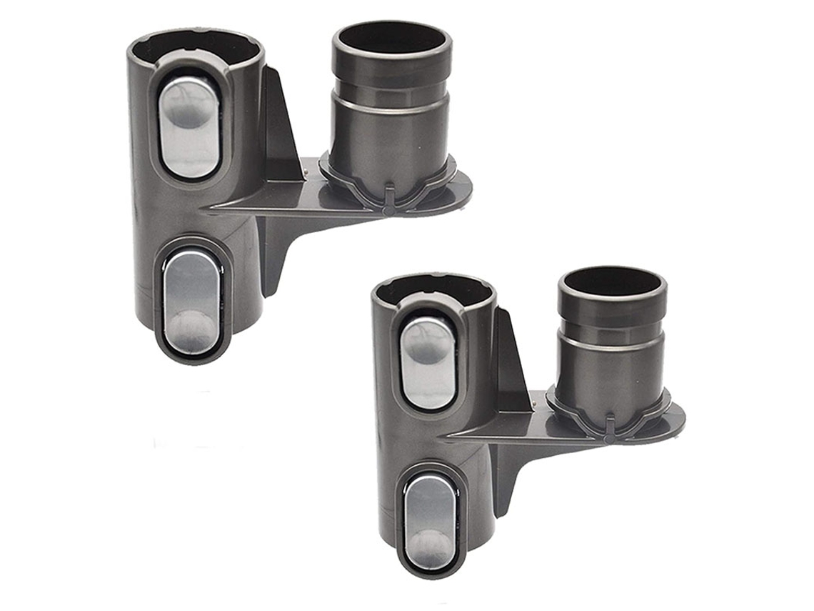 Apto para dyson dc58 dc59 dc62 v6 dc35 dc45 aspirador de pó armazenamento acessório titular suporte cabeça, 2 peças