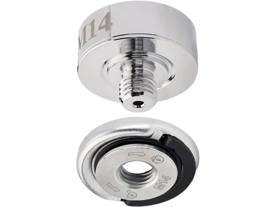 Conjunto De Conversão Universal Eixos Para Esmerilhadeira Angular, Eixos De Aço M14 Com Porca Flangeada Para