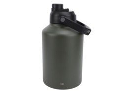 Garrafa De Água Esportiva Inox Isolada 3.8l Verde Militar
