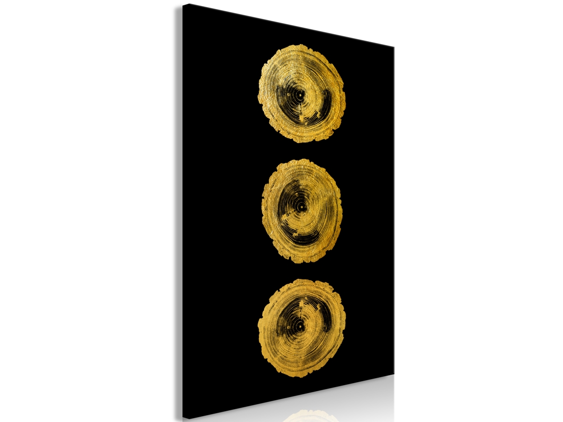Quadro ARTGEIST Golden Knots (1 Part) Vertical (80x120)