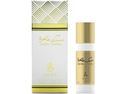 Eau De Parfum Musk Tahara 30ml Edp Oriental Arab Original Unissex Gift Idea Pêssego, Canela, Rosa Ayat Perfumes