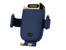 Carregador Veicular Sem Fio Rápido Qi Note Para Apple E Samsung (azul)