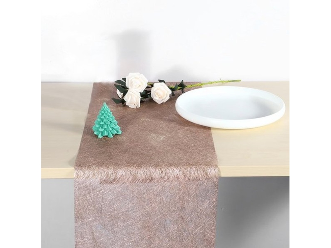 Tecnicamente - Tapete De Mesa 20 M - Tecido - Sem Dobras - Lavável Por Máquina - Elegante - Proteção Contra Sujeira E Líquidos - Tapete De Mesa