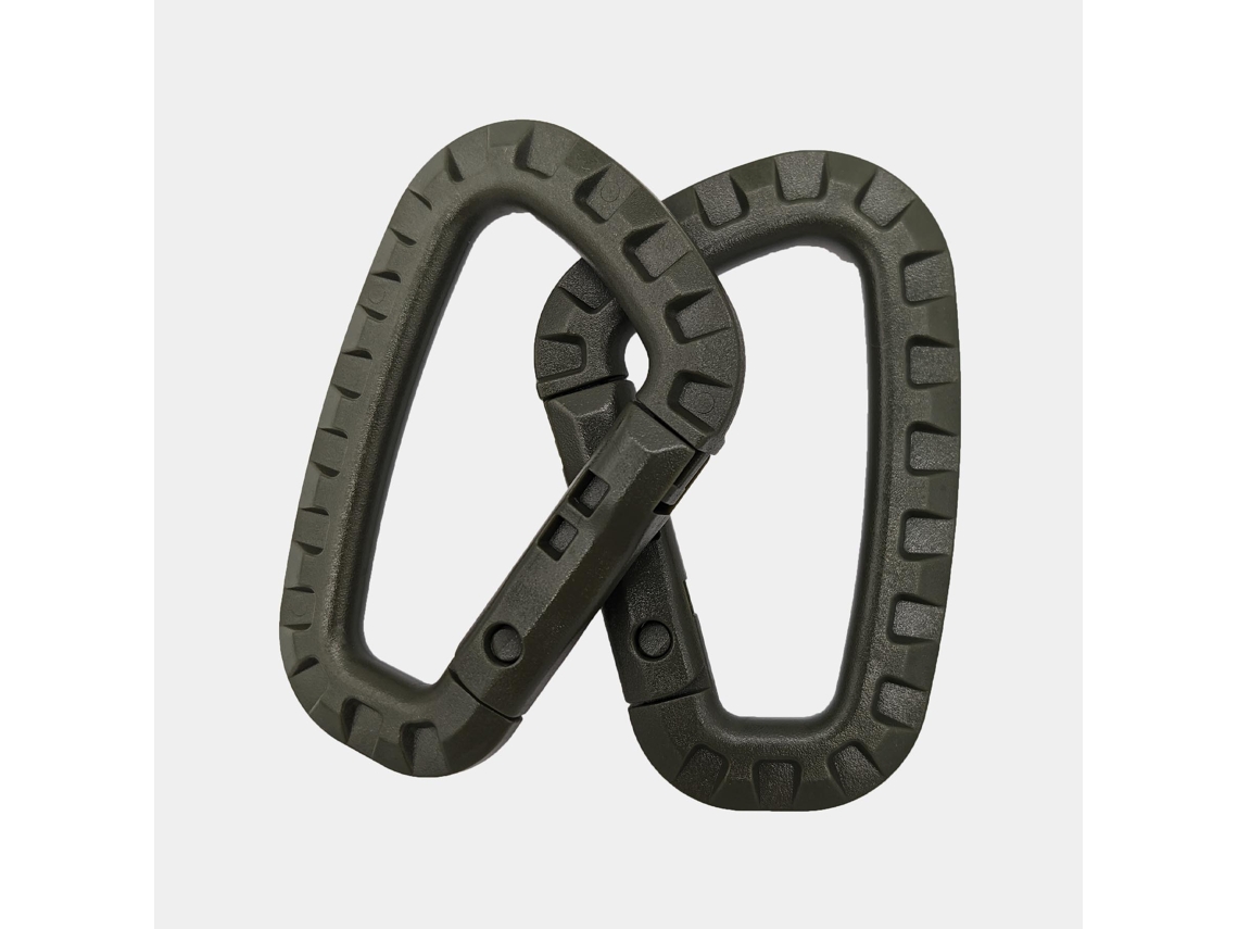 Pack de 2 Mosquetões Abs MIL-TEC Tamanho Único
